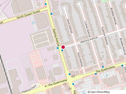 Location of Marxist-Leninist Party-Canada at M6 Warnica Ave, Etobicoke