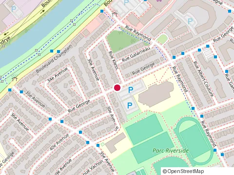 Location of le Saucier - Pacc at 8310 George St, LaSalle