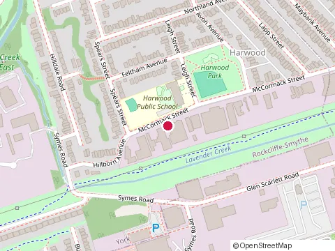 Location of Linen Chest at 75 Gunns Rd, Toronto