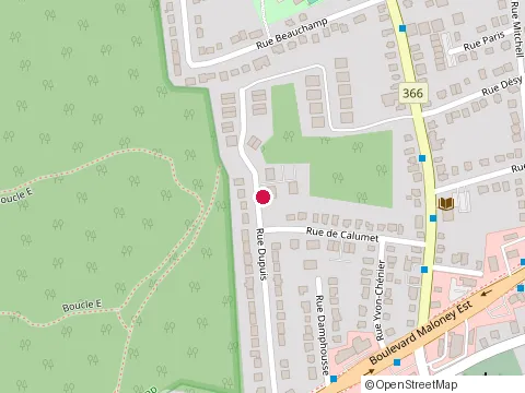 Location of Md Renovations at 27 Rue Dupuis, Gatineau