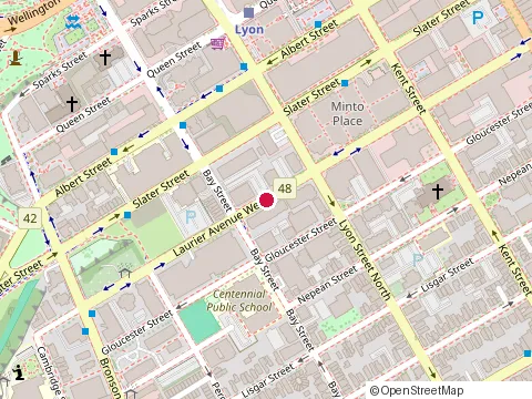 Location of Minto Design Centre - Ottawa at 427 Laurier Ave W #200, Ottawa