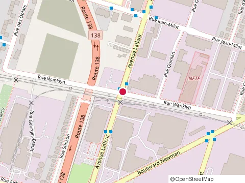 Location of Misoya at 406 avenue Lafleur, LaSalle