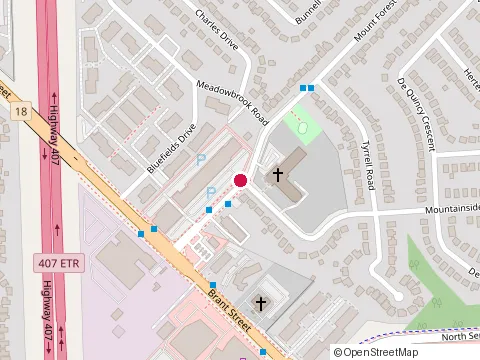 Location of Mount Royal Laundromat, Burlington