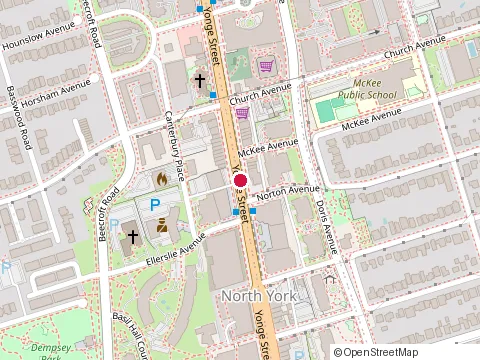 Location of Mr. Fish Chinese Restaurant (North York) 渔小二 酸菜鱼 at 5321 Yonge St A, Toronto