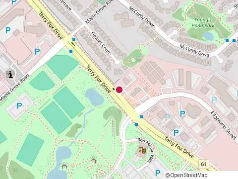 Location of Mr. Lube + Tires at 639 Terry Fox Dr, Kanata