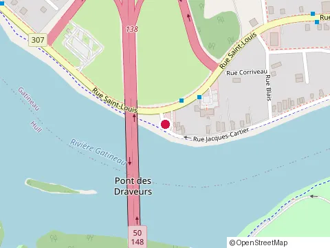 Location of Multireno at 419 Rue Jacques-Cartier, Gatineau