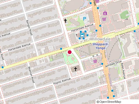 Location of Murati Accounting at 25 Sheppard Ave W, North York