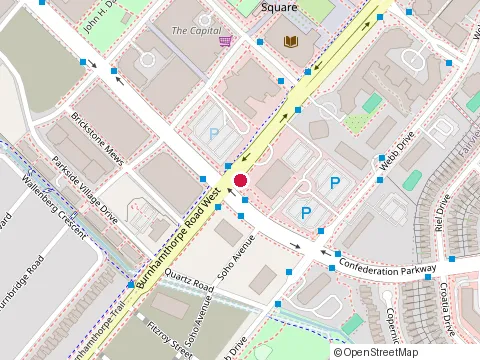 Location of My Hunter at 350 Burnhamthorpe Rd W, Mississauga