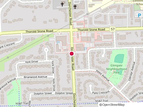 Location of Niagara Dental Centre at 4056 Dorchester Rd, Niagara Falls