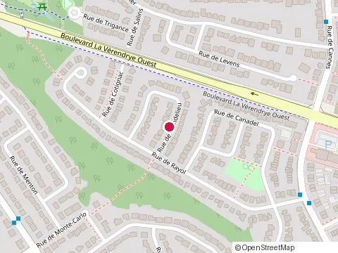 Location of On The Level Inspection at 368 de Rayol, Gatineau