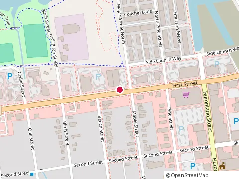 Location of Oxisix at 4-115 First St, Collingwood