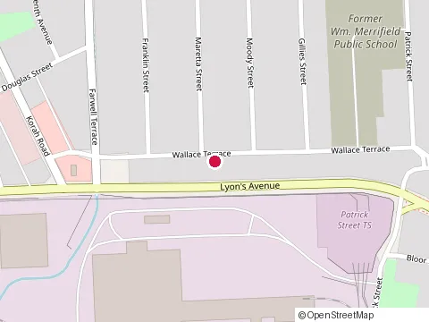 Location of Painters Painting - Jimmy Rizzo at 339 Maretta Street, Sault Ste. Marie