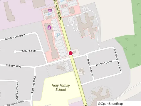Location of Paris Denture Clinic at 300 Grand River St N, Paris