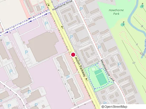 Location of Parkway Massage Therapy at 2825 Lauzon Pkwy, Windsor