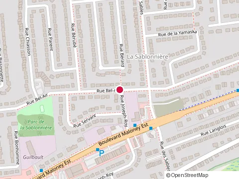 Location of Passimo Outaouais at 658 Rue du Curé-Roy, Gatineau
