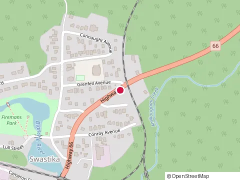 Location of Paul Ayotte Insurance Brokers at 27 Government Rd W, Kirkland Lake