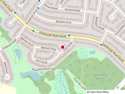Location of Sgs Nutrasource at 120 Research Ln, Guelph