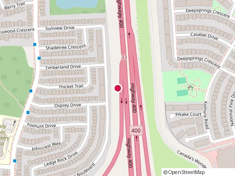Location of Shelby'S Legendary Shawarma at 145 Hawkview Blvd, Vaughan