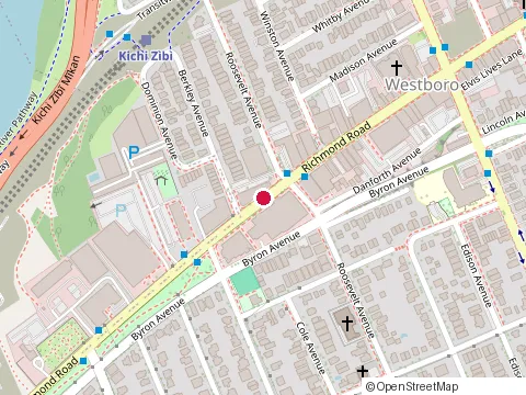 Location of Silk & Snow at 421 Richmond Rd, Ottawa