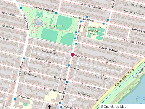 Location of Physio des Rapides at 7548 Rue Centrale, LaSalle