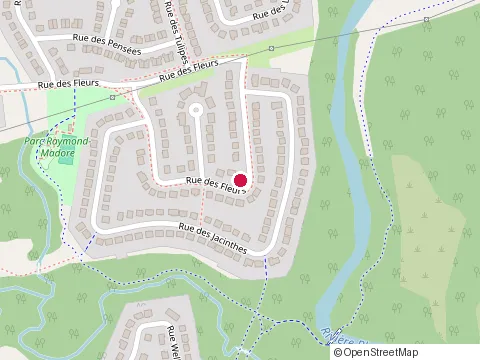 Location of Pinky et Son Univers ⎢2022 at 260 Rue des Fleurs, Gatineau