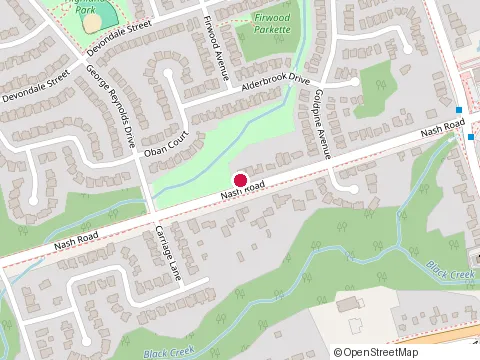 Location of Pinnacle 1 Decorative Doors at 9 Barrington Pl, Courtice