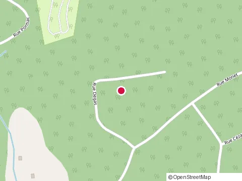 Location of Pitou'S Painting at 116 Rue Monet, Cantley