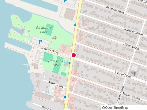 Location of Pizza Hut at 410 Front Rd, LaSalle