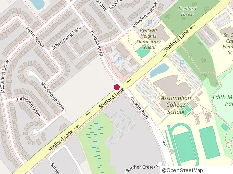 Location of Portway Dentistry at 230 Shellard Ln, Brantford