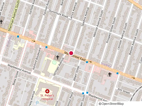 Location of Providius Global Video Assurance at 848 Main St E, Hamilton