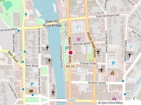 Location of Psh Lawyers at 403-73 Water St N, Cambridge