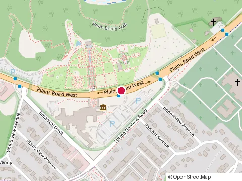 Location of The Greenhouse Café at 680 Plains Rd W, Burlington