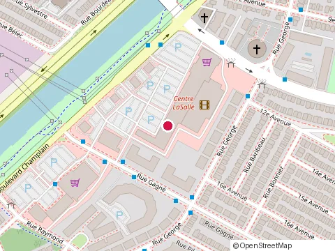 Location of Rabu Sushi at 7824 Champlain Blvd, LaSalle