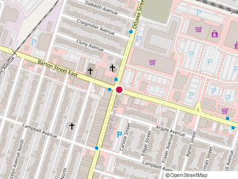 Location of Rbc Insurance at Bldg W, Hamilton