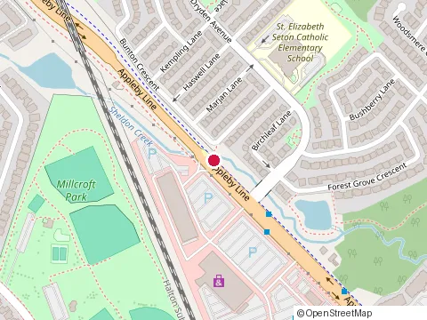 Location of Rbc Insurance at G2-2485 Appleby Line, Burlington