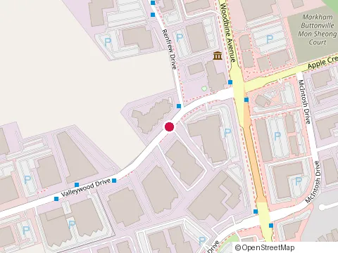 Location of Rebuck & Assoc Insurance Agencies Inc at U 104A-20 Valleywood Dr, Markham
