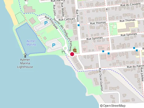 Location of Restaurant Bar le Bateau Marina d'Aylmer at 1 Rue Principale, Gatineau