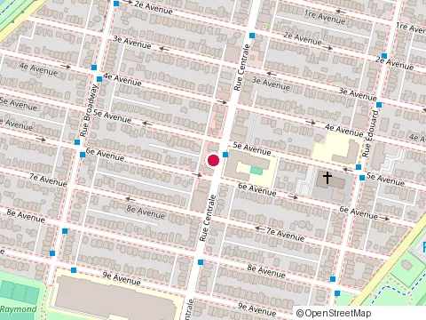 Location of Restaurant Dani'S Pizzeria at 7669 Rue Centrale, LaSalle