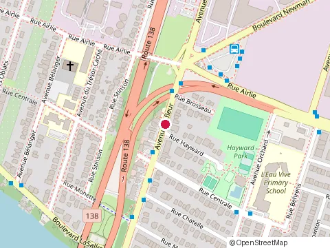 Location of Restaurant Melano at 79 avenue Lafleur, LaSalle