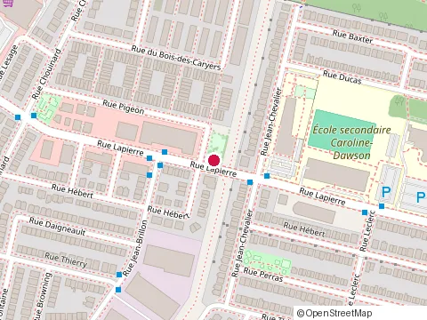 Location of Restaurant Tularosa at 1701 Rue Lapierre, LaSalle
