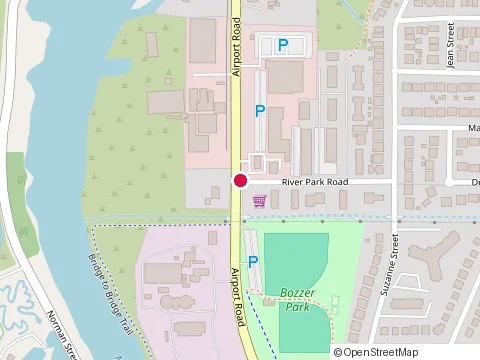 Location of Riverpark Laundry at 685 Riverpark Rd, Timmins