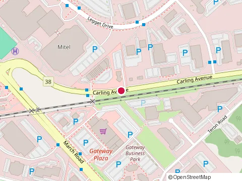 Location of Sabai Thai Cuisine at 4055 Carling Ave, Kanata