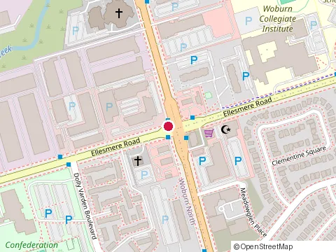 Location of Sabeeh Syed Chartered Professional Accountant at 327-2100D Ellesmere Rd, Scarborough