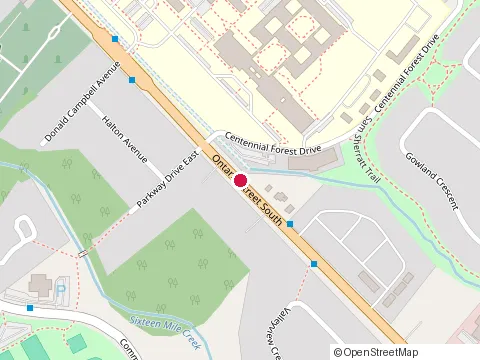 Location of Saigal Realty Inc., Brokerage at 585 Ontario St S Unit 204, Milton