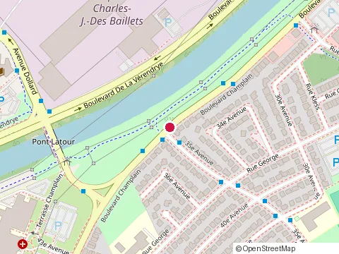 Location of Yuzu Sushi at 8130 Boulevard Champlain, LaSalle
