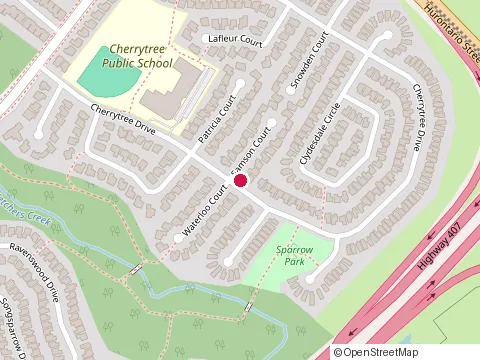 Location of Shawn'S Income Tax Services at 44 Hummingbird Crt, Brampton