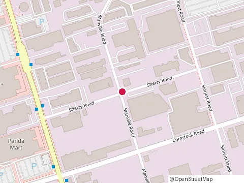 Location of Água Na Boca at 133 Manville Road Unit #22, Toronto