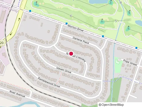 Location of Simply Skin Boutique at 563 Michael Crescent, LaSalle