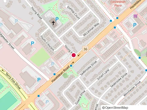 Location of Small Business Accountant Ottawa at 6 Young Road, Ottawa