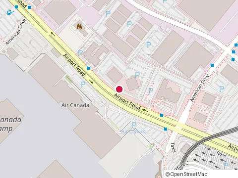 Location of Smith Books at Terminal 2 International, Mississauga